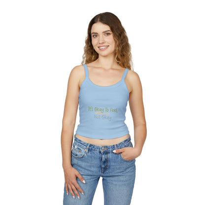 It's Okay To Feel Not Okay Tank Top | Mental Health Awareness
