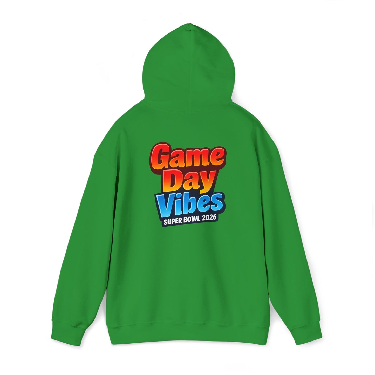 Game Day Vibes Hoodie | I’m Just Here for Good Food and Commercials Hooded Sweatshirt