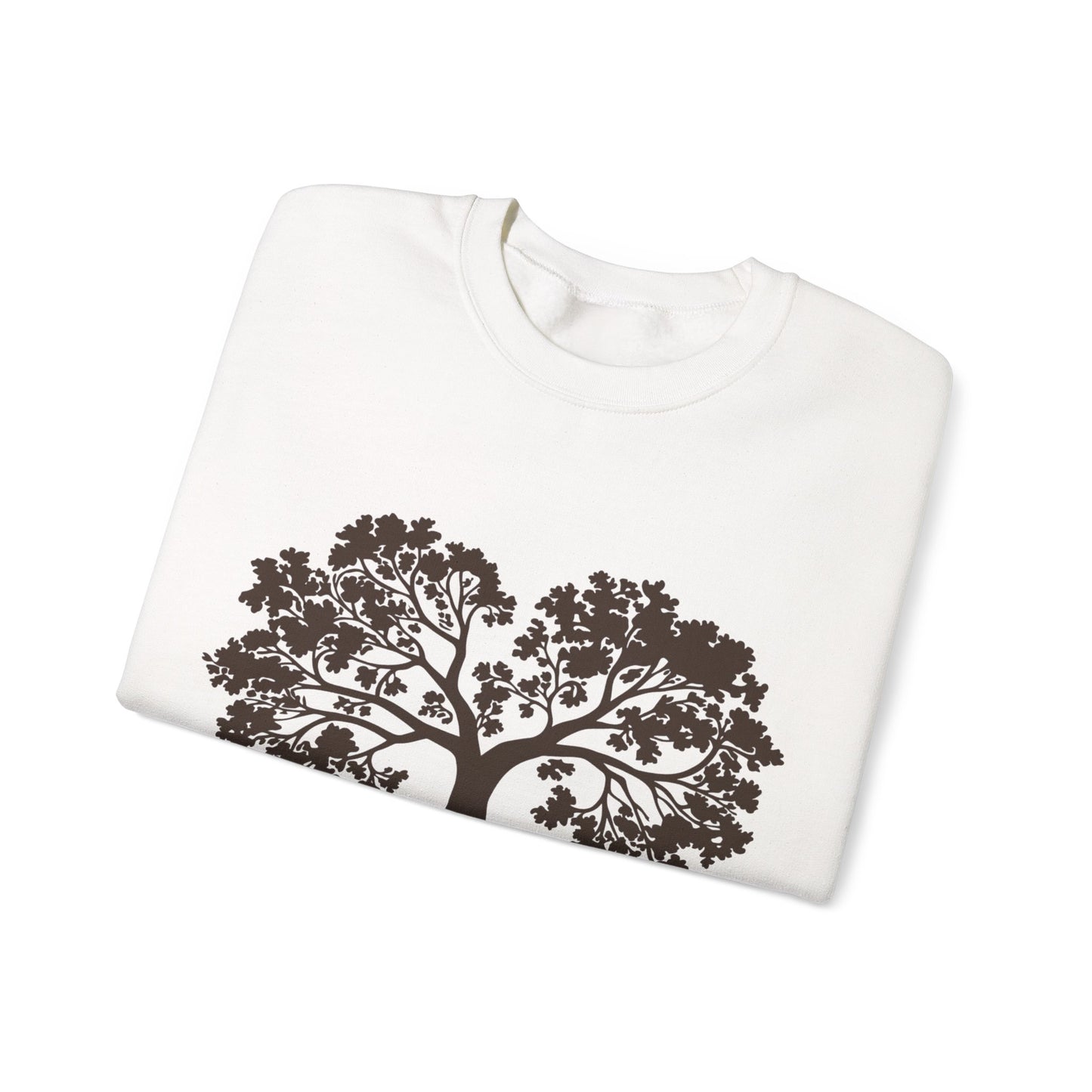 Tree of Life Sweatshirt — Heart-Shaped Roots & Branches Crewneck | Sweat Shirt