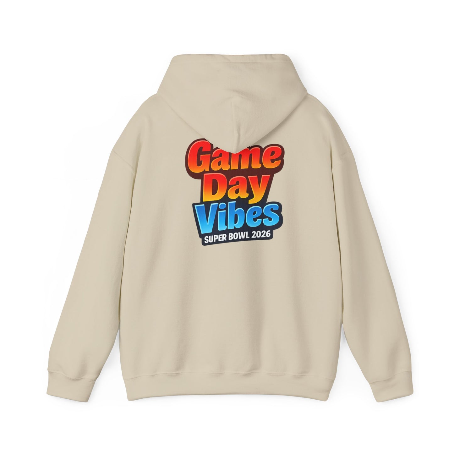 Game Day Vibes Hoodie | I’m Just Here for Good Food and Commercials Hooded Sweatshirt