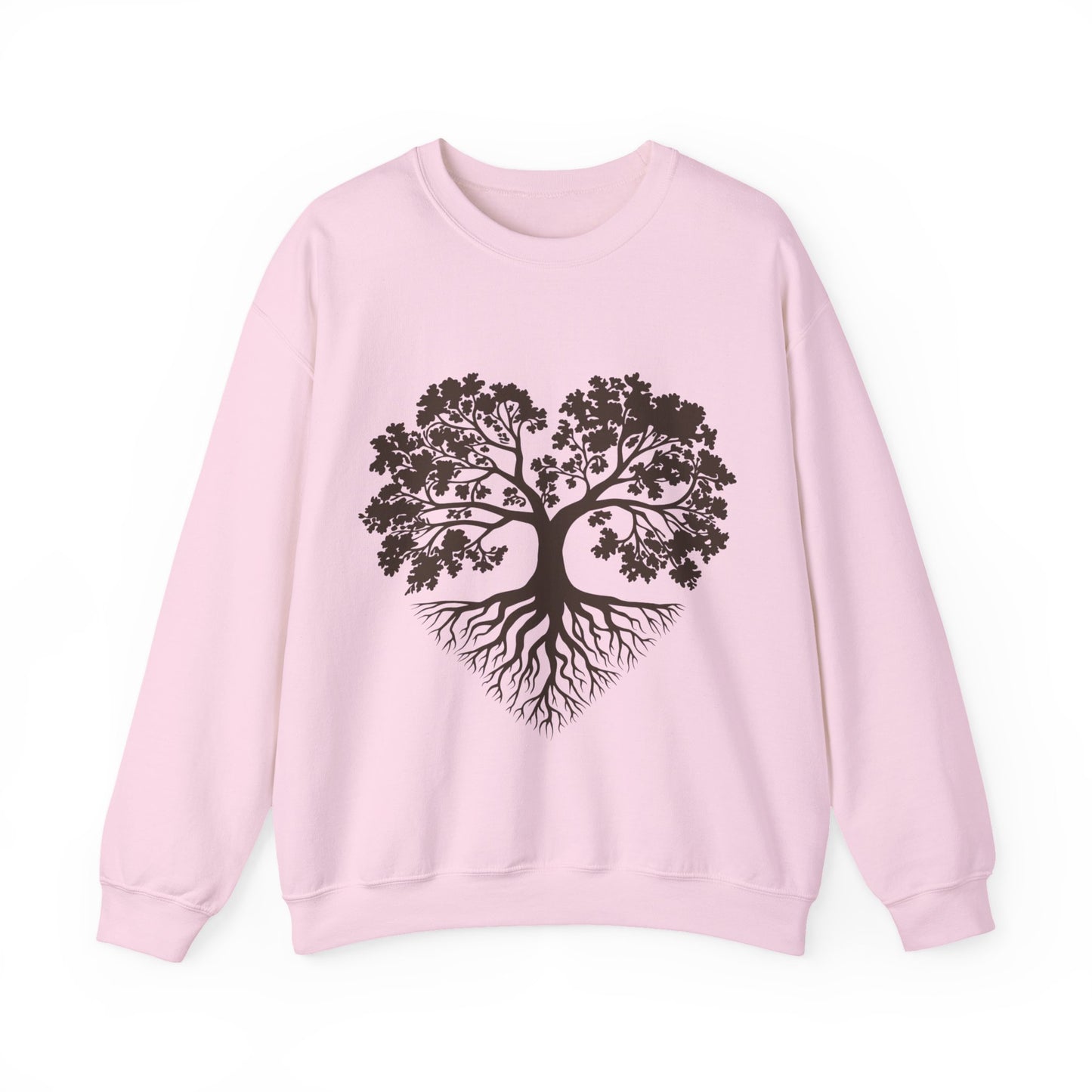 Tree of Life Sweatshirt — Heart-Shaped Roots & Branches Crewneck | Sweat Shirt