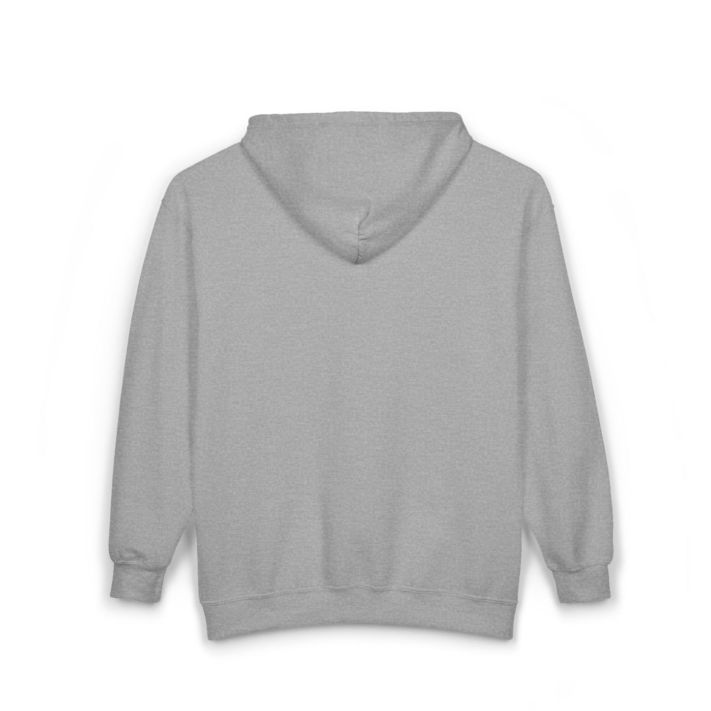 Hoodie — “Never Stop, Life Is Short” Full-Zip Zip-Up