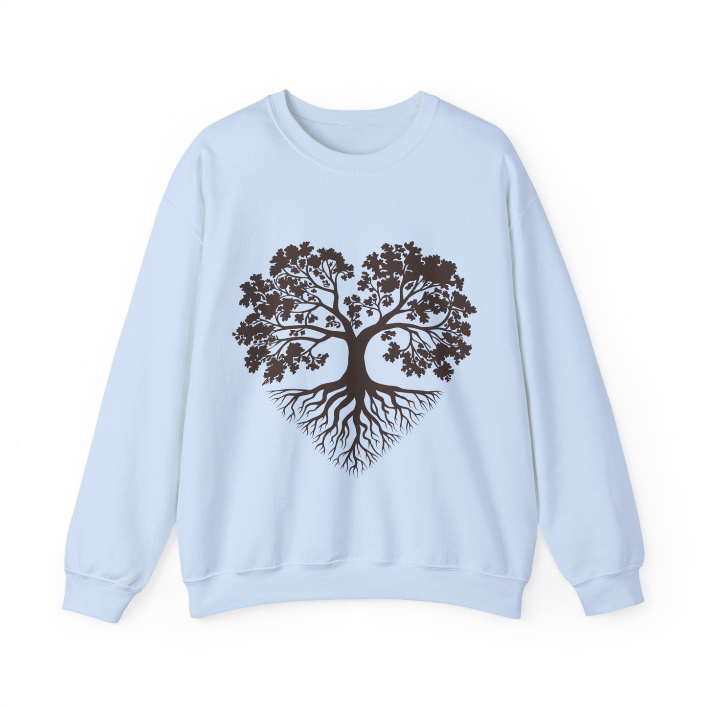 Tree of Life Sweatshirt — Heart-Shaped Roots & Branches Crewneck | Sweat Shirt