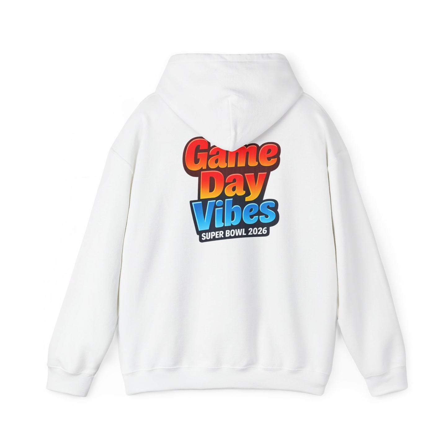 Game Day Vibes Hoodie | I’m Just Here for Good Food and Commercials Hooded Sweatshirt