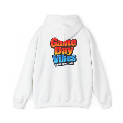 Game Day Vibes Hoodie | I’m Just Here for Good Food and Commercials Hooded Sweatshirt