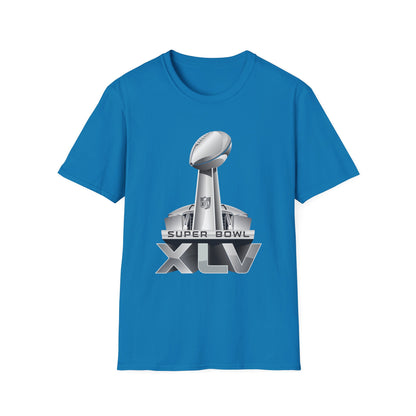 Super Bowl XLV Trophy T-Shirt | Vintage Football Championship Tee