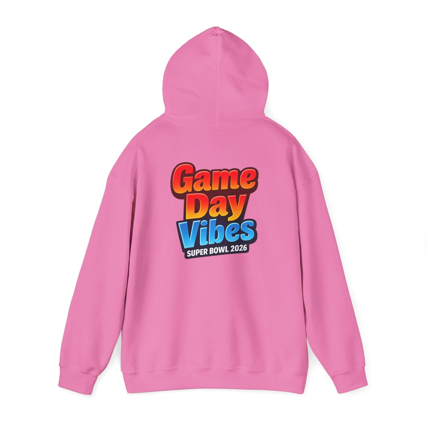 Game Day Vibes Hoodie | I’m Just Here for Good Food and Commercials Hooded Sweatshirt