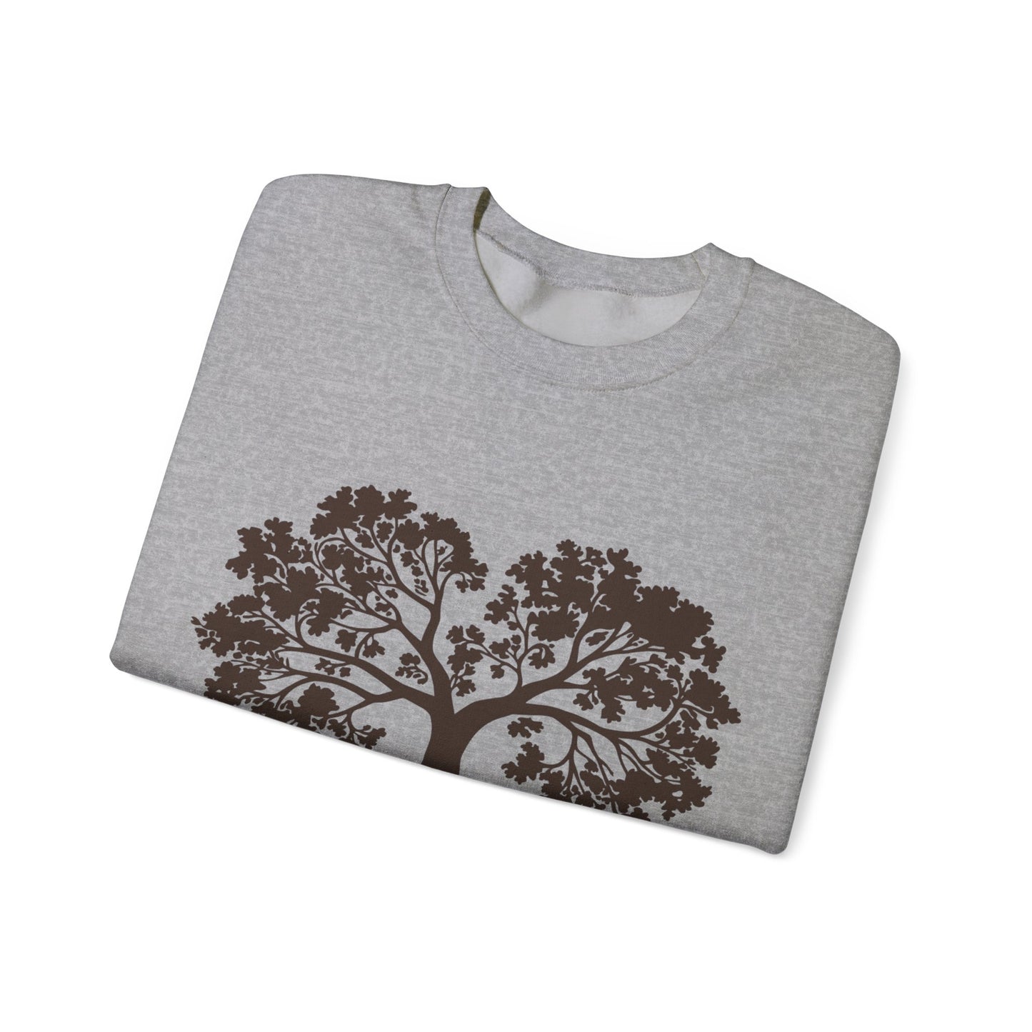 Tree of Life Sweatshirt — Heart-Shaped Roots & Branches Crewneck | Sweat Shirt