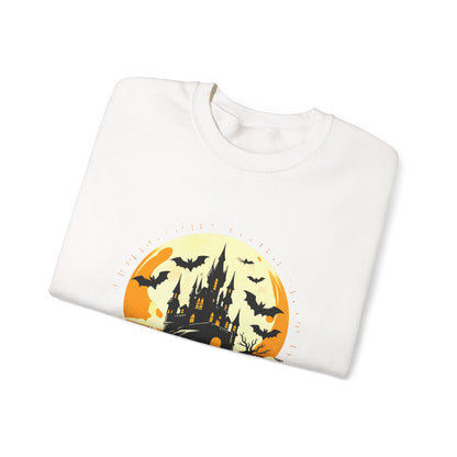 Spooky Nights Sweatshirt — Halloween Haunted Castle Crewneck