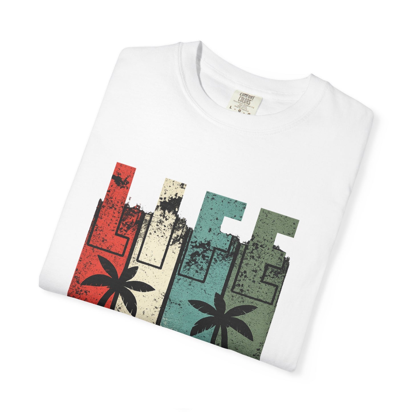 Life Is Better in Flip Flops T-Shirt — Vintage Beach Palm Tree Tee