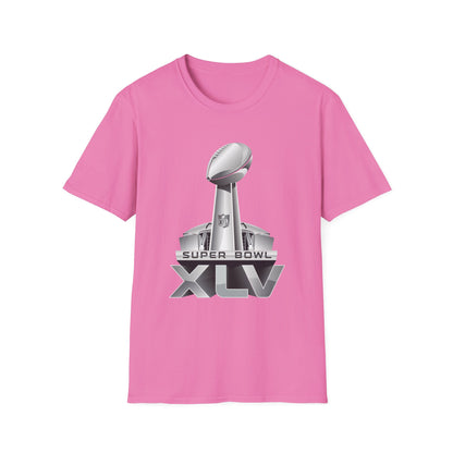 Super Bowl XLV Trophy T-Shirt | Vintage Football Championship Tee