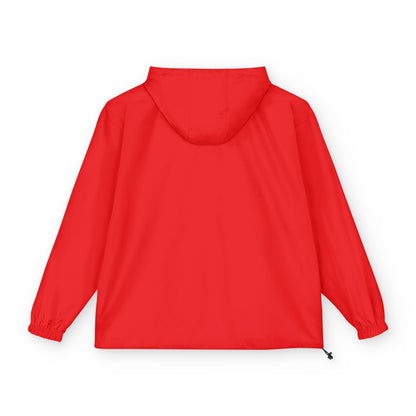 Anorak Jacket — Bright Packable Windbreaker with 'KING' Graphic