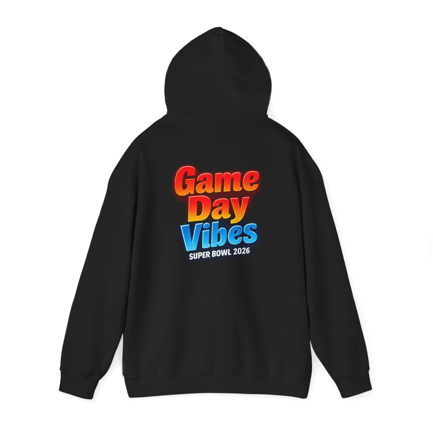 Game Day Vibes Hoodie | I’m Just Here for Good Food and Commercials Hooded Sweatshirt
