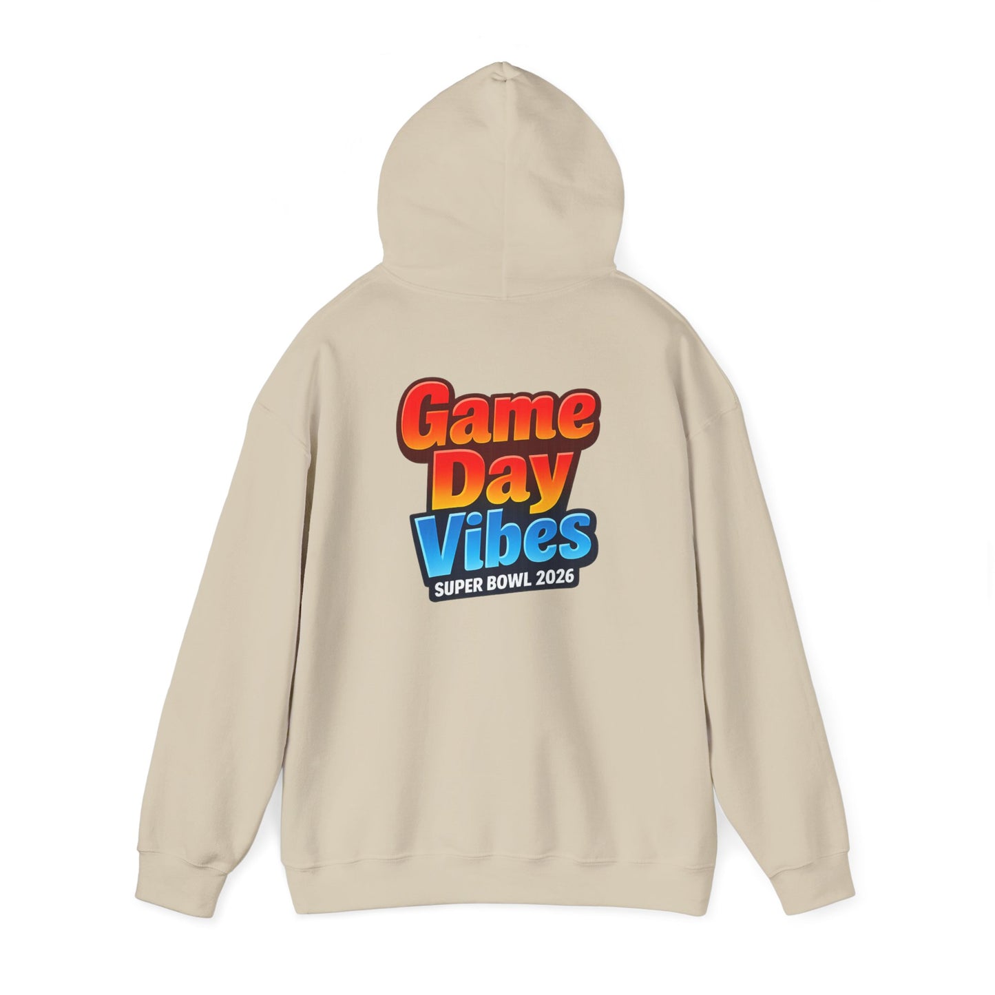 Game Day Vibes Hoodie | I’m Just Here for Good Food and Commercials Hooded Sweatshirt