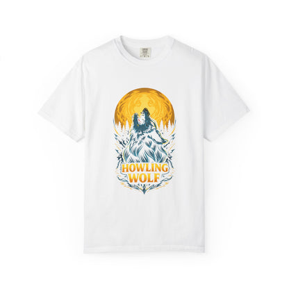 Howling Wolf T-Shirt — Vintage Moon Graphic Tee