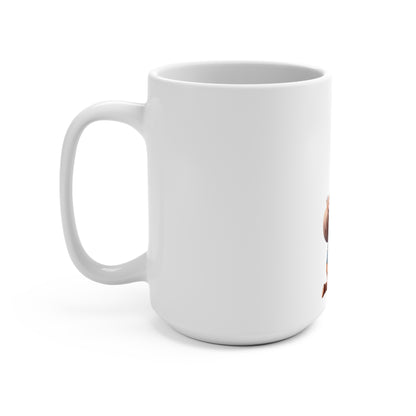 Boy Proposing to Girl Mug | Heart Tree Romance 15oz Ceramic