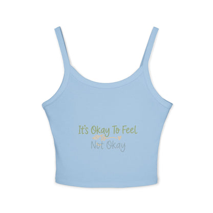 It's Okay To Feel Not Okay Tank Top | Mental Health Awareness
